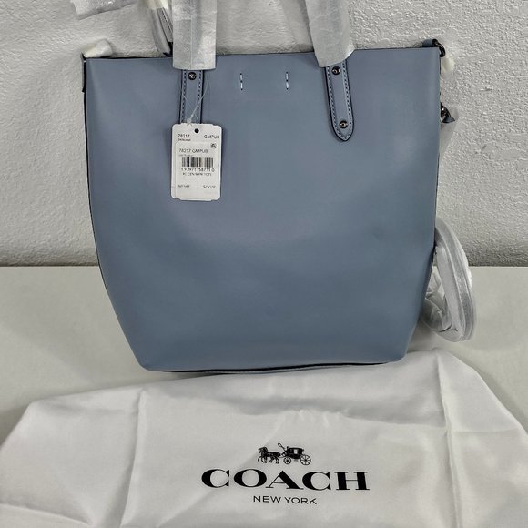 Coach Central Shopper Leather Tote - Picture 4 of 7